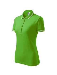 Mestské polo tričko apple green
