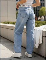 Jeansy damskie  stan niebieskie model 22092238 - FashionStreet