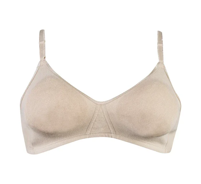 Nevystužená bavlnená podprsenka COTTON BRA - Bellinda - telová