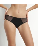 Dámske nohavičky z bio bavlny DIM GENEROUS COTTON BIO SLIP - DIM - čierna