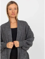 Dámsky sveter LC SW 8032 tmavo šedý