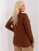 Sweter PM SW model 18949286 brązowy - FPrice Sweter PM SW model 18949286 brązowy - FPrice