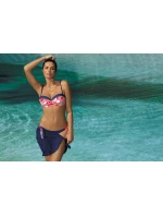 Plavky Marina Blu Scuro M-290 námornícka modro-červená (118) - Marko