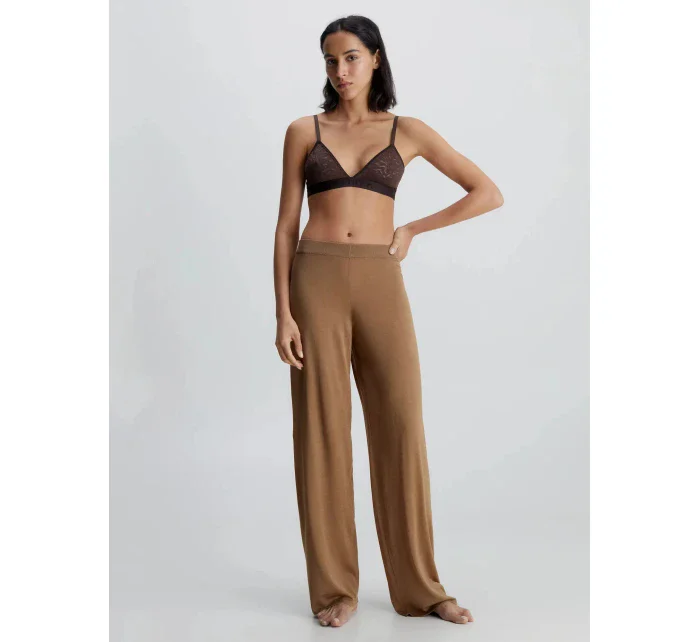 Dámske nohavice 000QS6999E HMS béžové - Calvin Klein