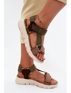 Sandy na platforme, model 230187 Step in style