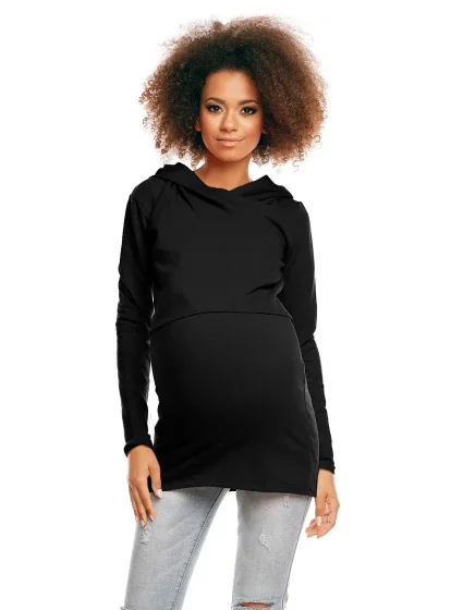 Tehotenská mikina model 84463 PeeKaBoo Tehotenská mikina model 84463 PeeKaBoo