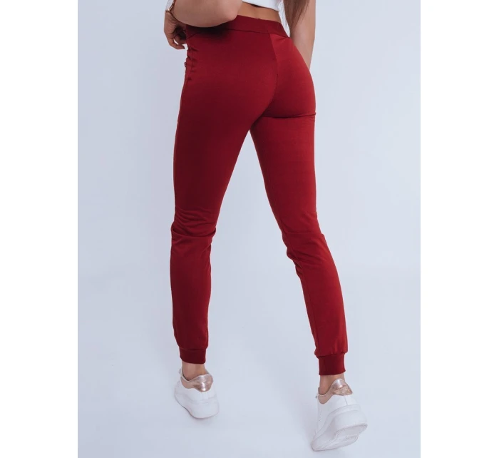 Dámské tepláky bordó Dstreet model 21962853 - FashionStreet