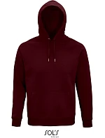 SOL'S Stellar Unisex raglánová mikina s kapucí z bio bavlny model 22525171 burgundy SOL'S Stellar Unisex raglánová mikina s kapucí z bio bavlny model 22525171 burgundy
