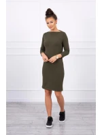 Klasické khaki šaty Klasické khaki šaty