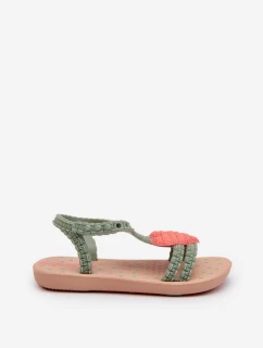 Sandałki Dziecięce Z Sercem 81997 Ipanema My First Baby Zielone