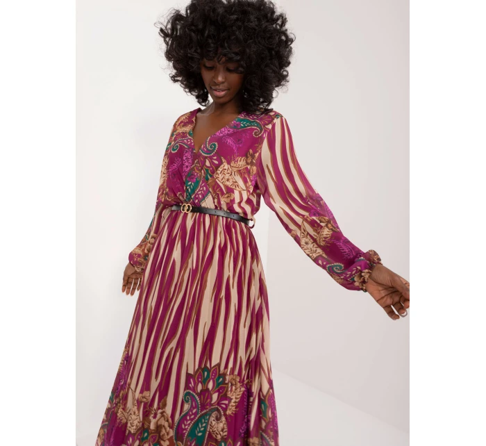 Šaty DHJ SK 10536N 6.47 fialová Šaty DHJ SK 10536N 6.47 fialová