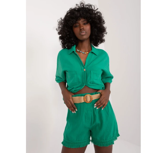 Szorty DHJ SN model 20101036 zielony - FPrice