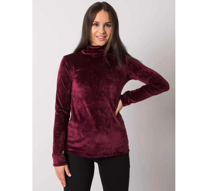 Blúzka LK BZ 508410.07P gaštanová