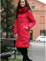 Dámsky kabát BLH818025F Červený - PERSO