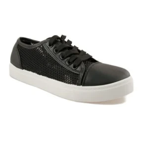 Dokonalé dámske čierne tenisky