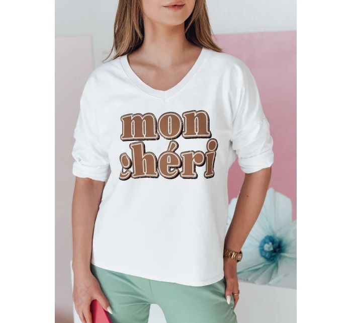 Dámská halenka s potiskem bílá Dstreet model 21988803 - FashionStreet