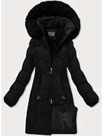 Černá zimní bunda s odepínací kapucí model 21248721 - S'WEST