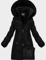 Zimná bunda s odnímateľnou kapucňou čierna S'west (R8199-1)