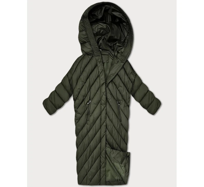 Zimní bunda typu v barvě khaki model 21482464 - MINORITY Zimní bunda typu v barvě khaki model 21482464 - MINORITY