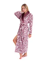 Dámsky župan Flora 2556 4803 mauve wine - Vestis Dámsky župan Flora 2556 4803 mauve wine - Vestis