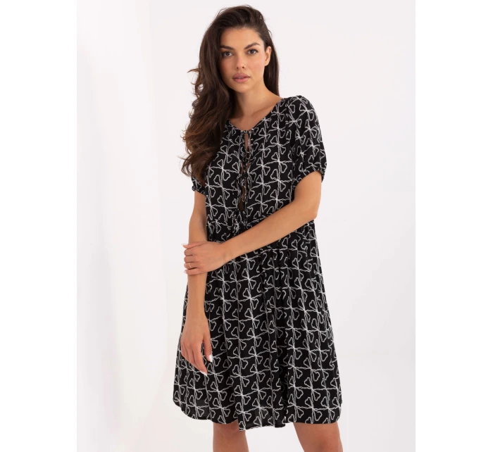 Šaty D73771M30466A čierne Šaty D73771M30466A čierne