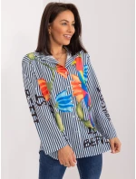 Košeľa DHJ KS 18850 1.99 námornícka a biela