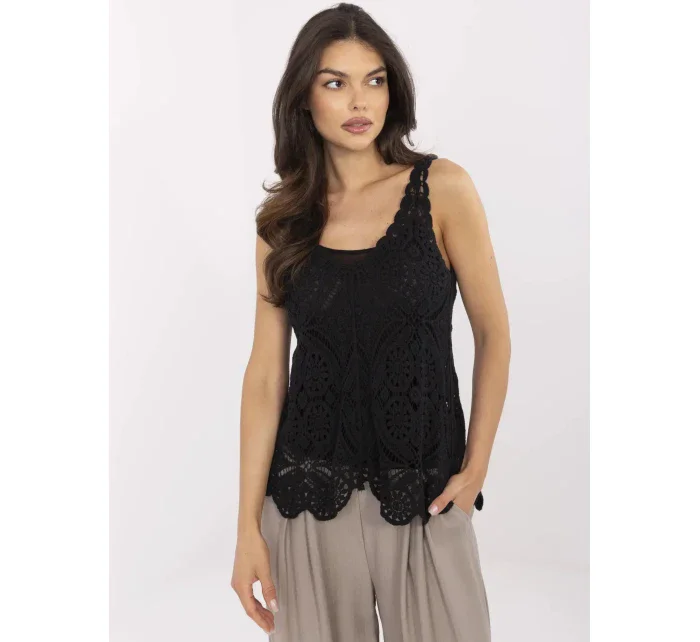 Blúzka MI BZ 9006.75 čierna Blúzka MI BZ 9006.75 čierna