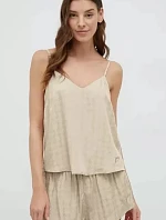 Dámske pyžamo O2BX06WEUZ0 F151 béžová - Guess