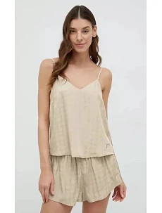 Dámske pyžamo O2BX06WEUZ0 F151 béžová - Guess