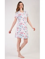 Dámská noční košile s krátkým rukávem model 18316249 - Vienetta
