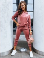 Růžový dámský velurový komplet  Dstreet model 21970593 - FashionStreet