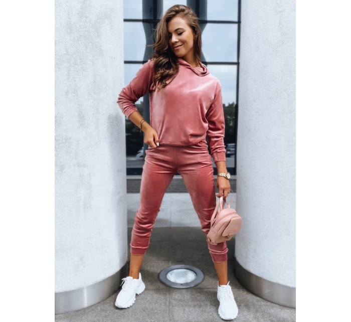 Růžový dámský velurový komplet  Dstreet model 21970593 - FashionStreet