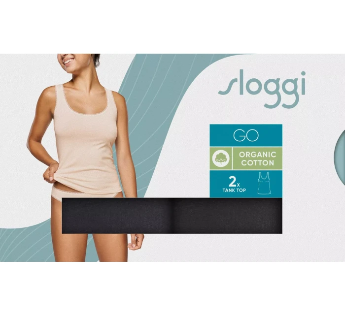 Dámske tielko Sloggi GO Tank Top C2P čierne Dámske tielko Sloggi GO Tank Top C2P čierne
