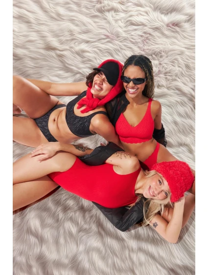 sloggi ZERO Feel Bliss Festive Bralette - SHANGHAI RED - SLOGGI SHANGHAI RED - SLOGGI