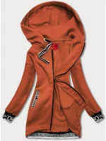 Červená dámska športová mikina (AMG-36)