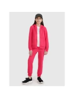 Dívčí mikina s kapucí model 22052507 - 4F Dívčí mikina s kapucí model 22052507 - 4F