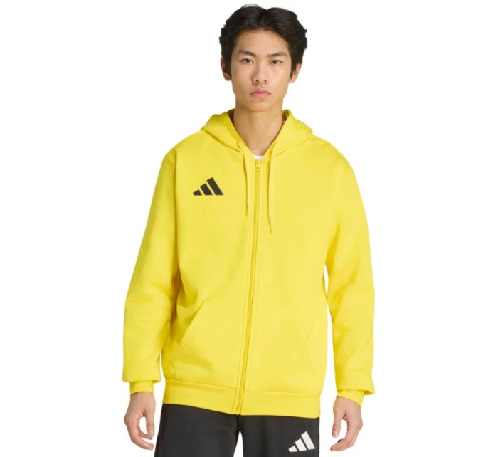 Pánská mikina Entrada 26 Full Zip Hoody žlutá model 21892667 pánská - ADIDAS