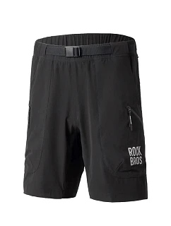 Rockbros šortky YDDK015 s opaskom veľkosť XL - čierne