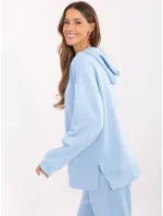 Bluza DHJ BL model 20849228 jasny niebieski - FPrice Bluza DHJ BL model 20849228 jasny niebieski - FPrice