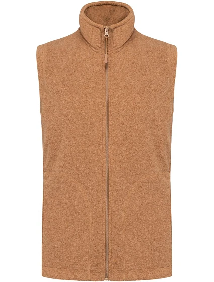 Kariban K 913 Mikrofleecová vesta „Luca“ 20.K913 camel heather