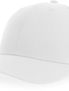 Atlantis Headwear Bryce 6-panelová truckerová čiapka 33.0102 biela/biela