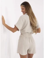 Szorty MO SN model 21236008 beżowy - FPrice