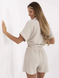 Szorty MO SN model 21236008 beżowy - FPrice