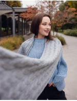 Dámská šála model 21778713 SC Grey - Vuch