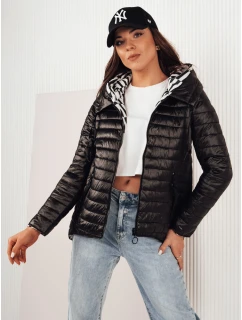 Dámská prošívaná bunda černá Dstreet model 21975116 - FashionStreet