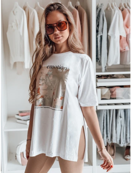 Dámské tričko bílé Dstreet model 21977101 - FashionStreet