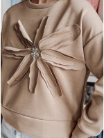 Dámská oversize mikina s květinami  Dstreet model 21986560 - FashionStreet