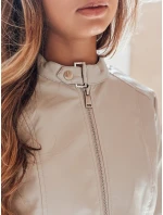 Dámska kožená bunda LOVEBIKER sivá FashionStreet TY5214