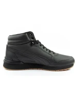 Puma ST Runner v4 Mid sportovní boty pánské kotníkové tenisky černé Puma ST Runner v4 Mid sportovní boty pánské kotníkové tenisky černé