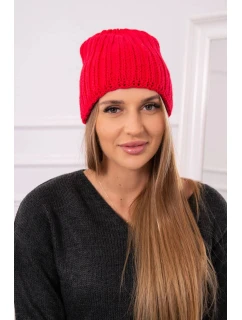 Dámska čiapka Rebecca K345 červená